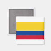 kolumbianische Flagge Magnet (Vorderseite/Rückseite)
