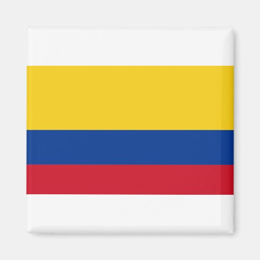 kolumbianische Flagge Magnet (Vorne)