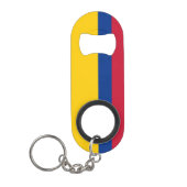 kolumbianische Flagge Mini Flaschenöffner (Vorderseite)
