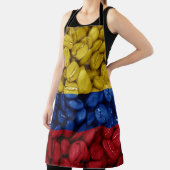 Kolumbianische Flagge mit Kaffee Schürze (InSitu)