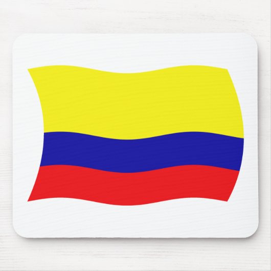 Kolumbianische Flagge Mousepad (Vorne)
