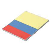 kolumbianische Flagge Notizblock (Rotiert)