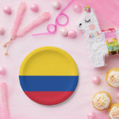 kolumbianische Flagge Pappteller (Party)