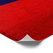 kolumbianische Flagge Poster (Ecke)