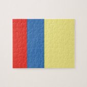 kolumbianische Flagge Puzzle (Horizontal)