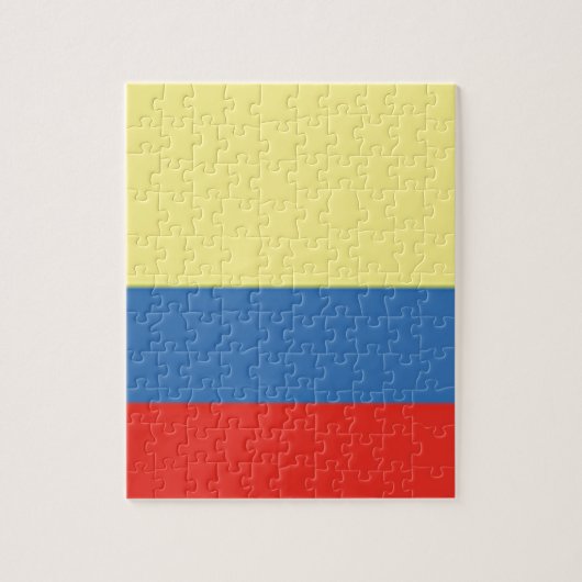 kolumbianische Flagge Puzzle (Vertikal)