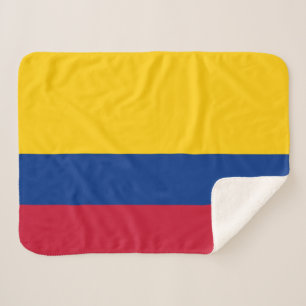 kolumbianische Flagge Sherpadecke