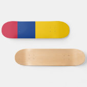 kolumbianische Flagge Skateboard (Horizontal)
