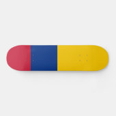 kolumbianische Flagge Skateboard (Horizontal)