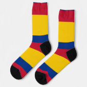 Kolumbianische Flagge Socken (Linkes Detail)
