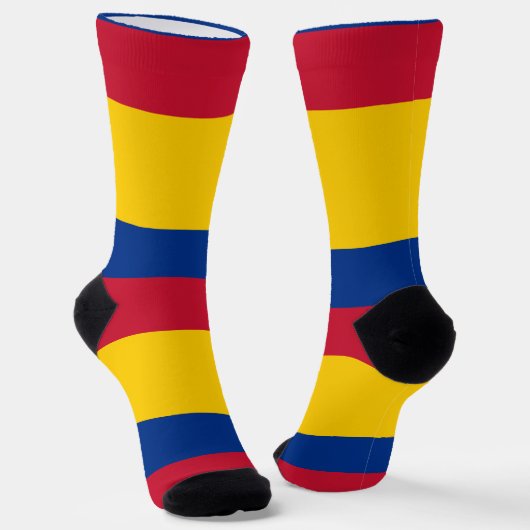 Kolumbianische Flagge Socken (Gewinkelt)