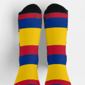 Kolumbianische Flagge Socken (Oben)