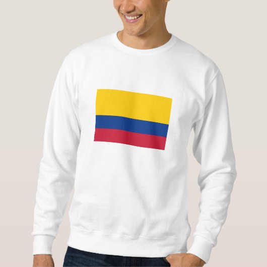 kolumbianische Flagge Sweatshirt (Vorderseite)