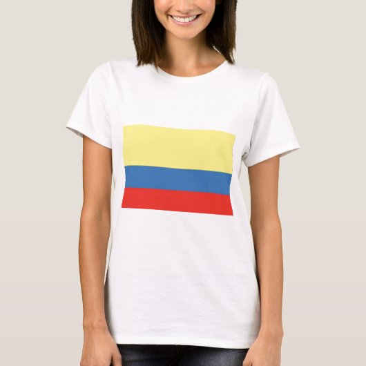 kolumbianische Flagge T-Shirt (Vorderseite)