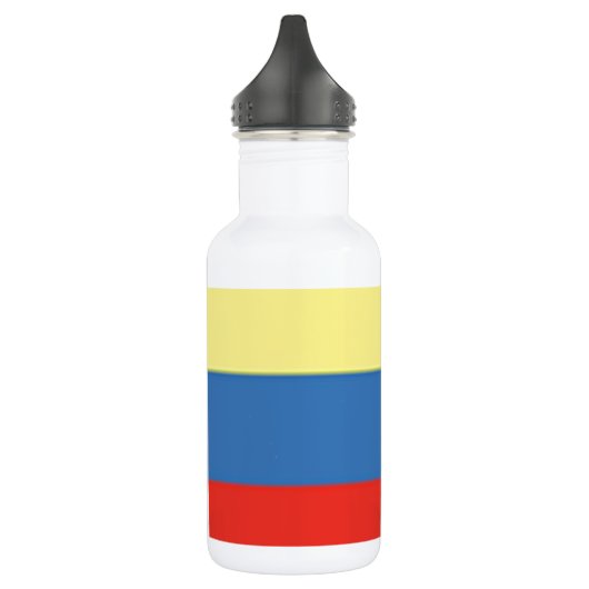 kolumbianische Flagge Trinkflasche (Links)