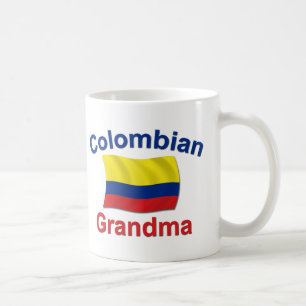 Kolumbianische Großmutter Kaffeetasse