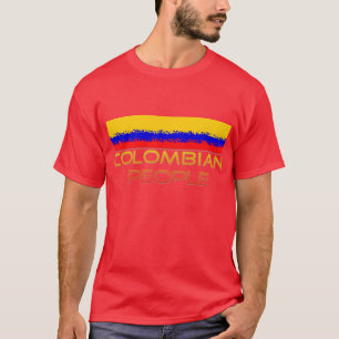 Kolumbianische Leute T-Shirt