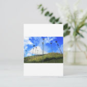 Kolumbianische Wachpalmen im Cocora-Tal Postkarte (Stehend Vorderseite)