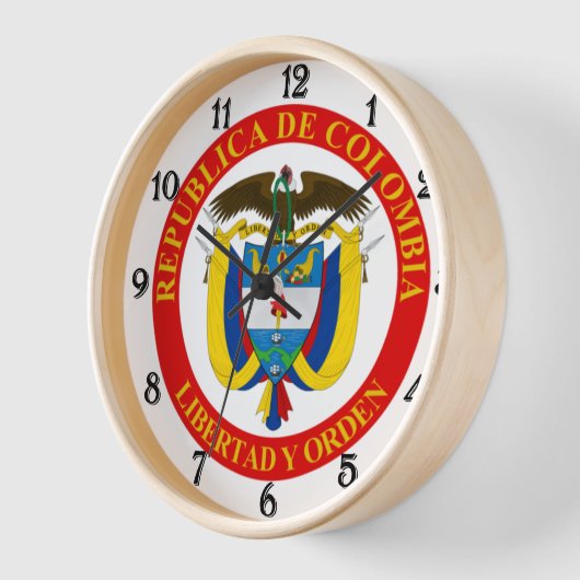 Kolumbianische Wappen Uhr (Winkel)