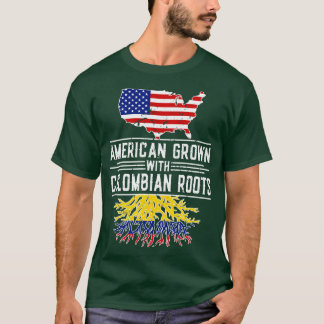 Kolumbianische Wurzel-Pride-Kolumbien T-Shirt