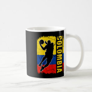 Kolumbianischer Bysketbyll Spieler kolumbianische  Kaffeetasse