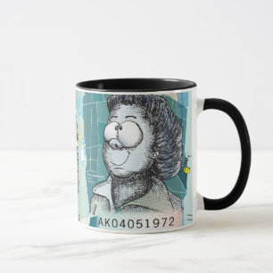 Kolumbianischer Cartoon Kaffee Tasse 1.000 Pesos