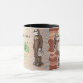 Kolumbianischer Cartoon Kaffee Tasse 20.000 Pesos (Zentrum)
