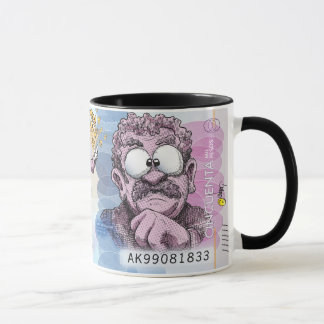 Kolumbianischer Cartoon Kaffee Tasse 50.000 Pesos