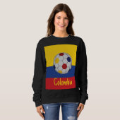 Kolumbianischer Fußball Sweatshirt (Vorne ganz)
