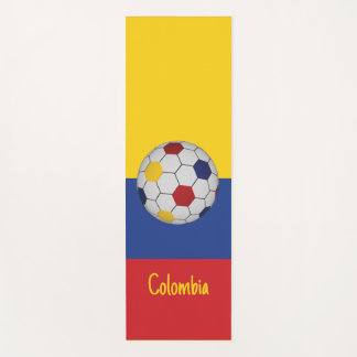 Kolumbianischer Fußball Yogamatte