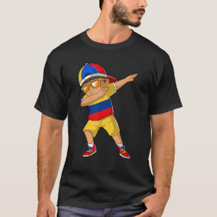 Kolumbianischer Junge Kolumbien Kid Patriotismus R T-Shirt