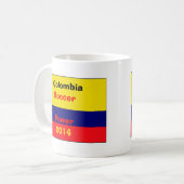 kolumbianischer Power Kaffeetasse (Vorderseite Links)