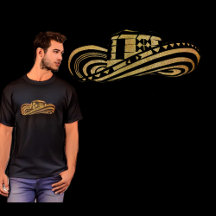 Kolumbianischer Sombrero Vueltiao in Gold Leaf