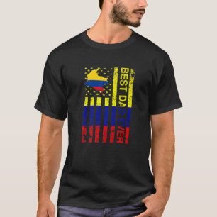 Kolumbianischer Vater Kolumbien Usa American Vater T-Shirt