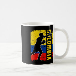 Kolumbianisches Boxteam Flag Boxhandschuhe Kaffeetasse