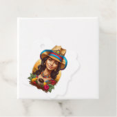 Kolumbianisches Brewscape: Einzigartig mit Kaffee  Geschenkanhänger (Beispiel)