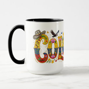 Kolumbianisches Erbe Lebendige Tropische Kultur, K Tasse