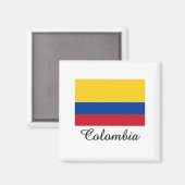 kolumbianisches Flaggendesign Magnet (Vorderseite/Rückseite)