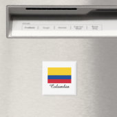 kolumbianisches Flaggendesign Magnet (In Situ (Geschirrspüler))