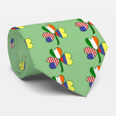 kolumbianisches Kleeblatt Krawatte (Gerollt)