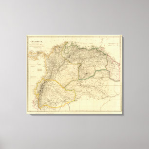 Kolumbien 2 leinwanddruck