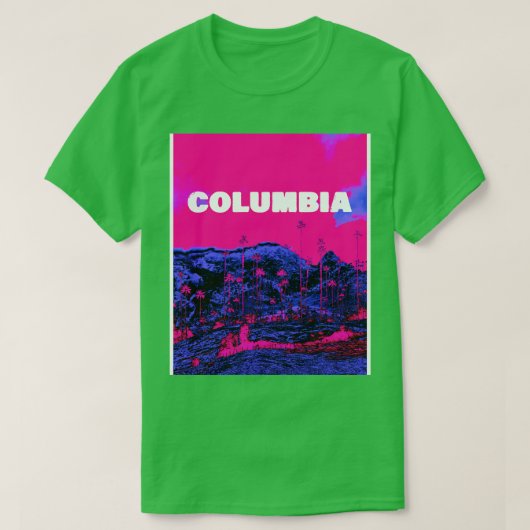 Kolumbien 2 T-Shirt (Design vorne)