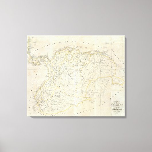 Kolumbien 3 leinwanddruck (Vorderseite)