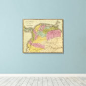 Kolumbien 4 leinwanddruck (Insitu (Holzboden))