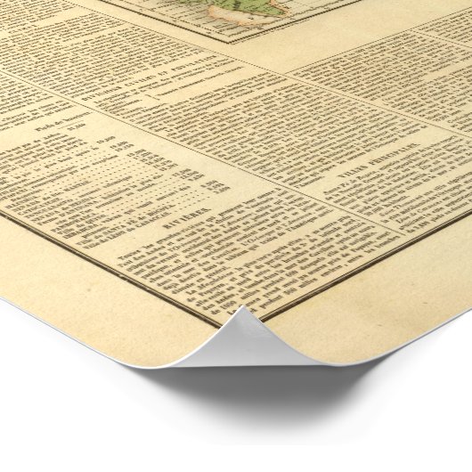 Kolumbien 4 poster (Ecke)