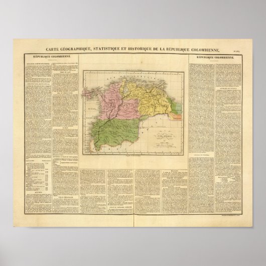 Kolumbien 4 poster (Vorne)