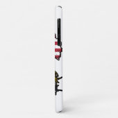 Kolumbien - Amerikanische Tree Roots Flag Case-Mate iPhone Hülle (Hinten/Links)