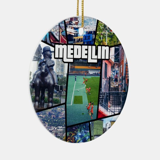 Kolumbien Antioquia Medellin Keramik Ornament (Rechts)