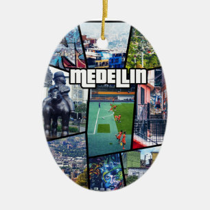 Kolumbien Antioquia Medellin Keramik Ornament