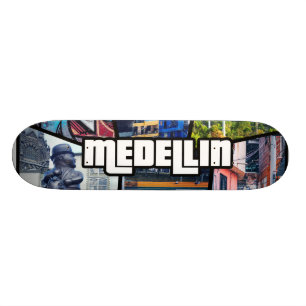 Kolumbien Antioquia Medellin Skateboard